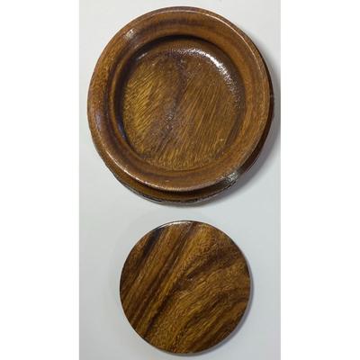 Vintage Hawaiian Hand Carved Trinket Jewelry Dish Bowl Storage Polynesia