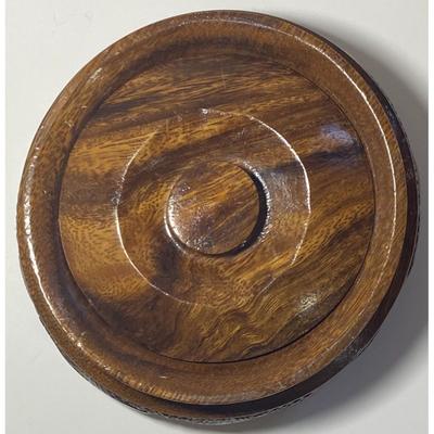 Vintage Hawaiian Hand Carved Trinket Jewelry Dish Bowl Storage Polynesia