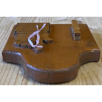 Wood Clothespin Reminder Folk Art Plaque Wall Decor Americana Kitschy Organizer