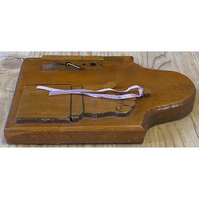 Wood Clothespin Reminder Folk Art Plaque Wall Decor Americana Kitschy Organizer