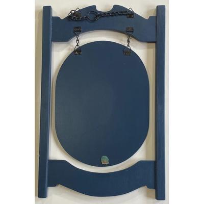 Faith Rollins Welcome Friends Wood Nautical Sign Lighthouse Boat Ocean Blue