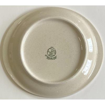 3 Vintage Syracuse 12-A Palomino China Oval Dinner Plates 12-A Yellow Orange