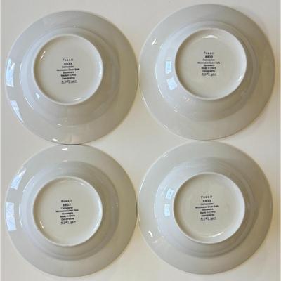 4 Vintage Fossil 8833 Bowls Sue Zipkin Round - A