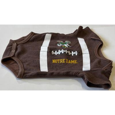 Notre Dame Football Baby Romper - Size 6 / 9 M medium - NCAA Sports South Bend