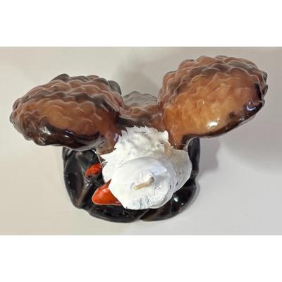 Bald Eagle Wax Candle America Patriotic Americana Brown White Glossy Unused