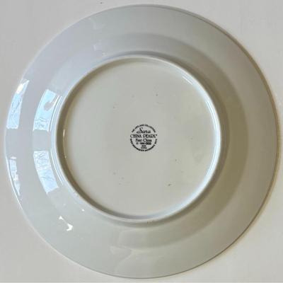 Vintage Sara China Pearl 9030 - 2 Dinner Plates & 3 Salad Plates - 1990 Floral