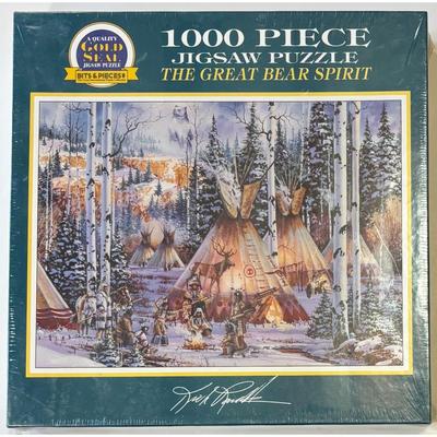 The Great Bear Spirit 1000 Piece Bits & Pieces Jigsaw Puzzle Kirk Randle