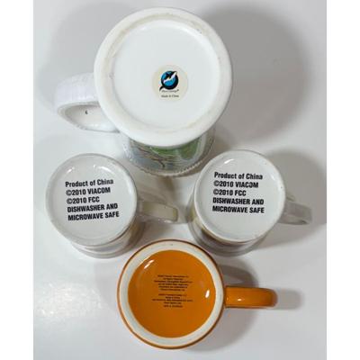 Plankenstein, Krabby Patty & SpongeBob Squarepants Mugs Plankton Nickelodeon