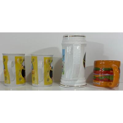 Plankenstein, Krabby Patty & SpongeBob Squarepants Mugs Plankton Nickelodeon