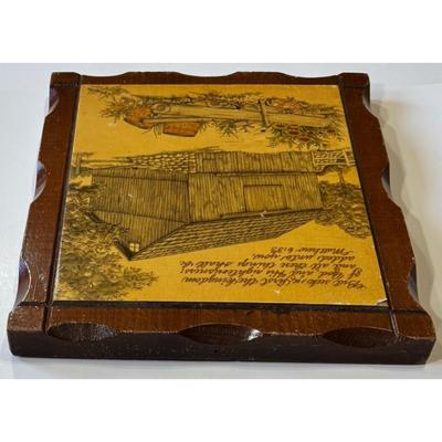 Vintage Wood Christian Religious Matthew 6:33 Wall Plaque Jesus God Farm Barn