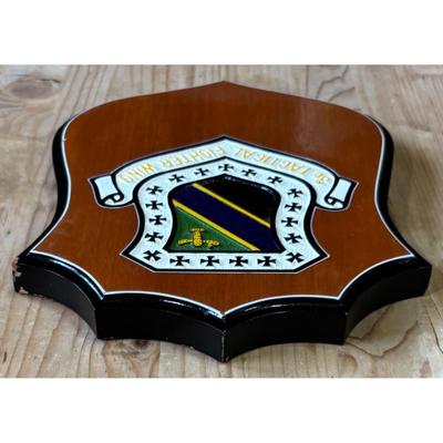 Vintage Vietnam Era 3d Tactical Fighter Wing Wood Plaque USAF PACAF Alaska