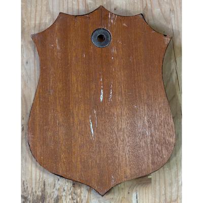 Vintage Vietnam Era 90th Tactical Fighter Sq. Pair-O-Dice Wood Plaque USAF PACAF