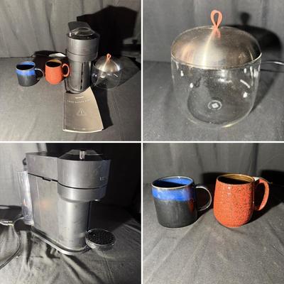 Nespresso Vertuo Next Coffee Machine With Pod Jar (LR-MG)