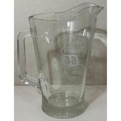 Vintage 1983 Phillips 66 Pitcher & 4 Mugs Borger Texas Refinery & NGL Permian