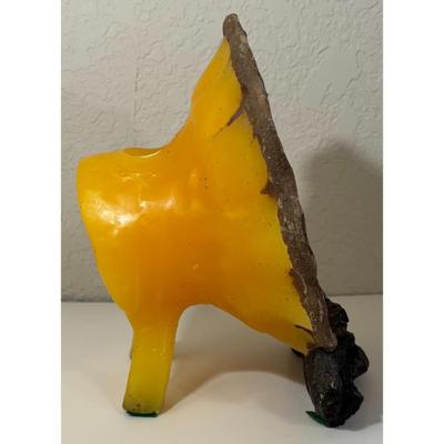 Vintage Virginia's Creations Candle Windmill Farm Fluvanna Texas Wood Branch