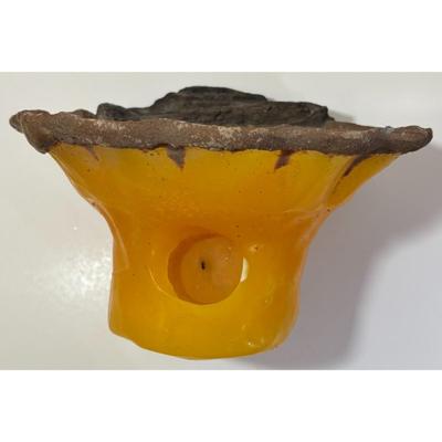 Vintage Virginia's Creations Candle Windmill Farm Fluvanna Texas Wood Branch