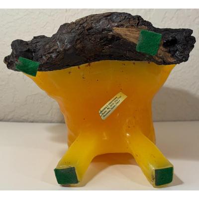 Vintage Virginia's Creations Candle Windmill Farm Fluvanna Texas Wood Branch