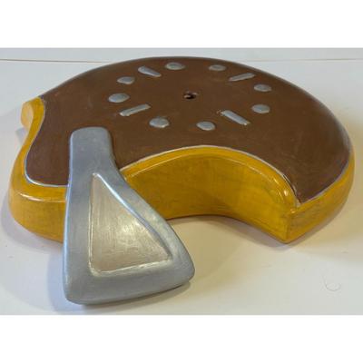 Vintage Ceramic Football Helmet & Clock Face Kit - battery not included