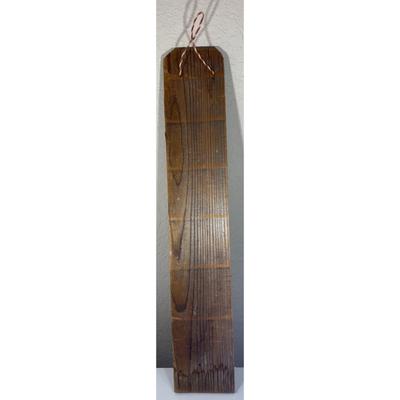 Ware Western Cowgirl Hand Painted Wood Plaque Americana Southwest Bluebonnet