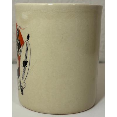 Vintage Ulundi Kwazulu Ceramic Mug Mahlabathini Zululand South Africa Souvenir