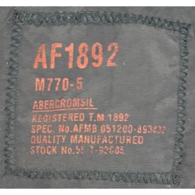 Abercrombie and Fitch A92 Blue Winter Fleece Lined Zipper Coat Ski Jacket Navy L