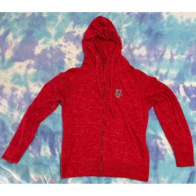 Wisconsin Badgers Colosseum Womens Medium Size M Polyester / Cotton Red Jacket