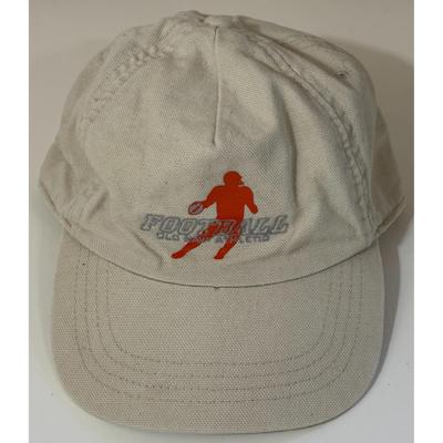 Football Old Navy Athletic Adjustable Hat Quarterback Tan Orange Player