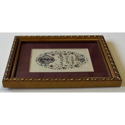 Don Jonas Calligraphy Thank My God Upon Every Remembrance Of You Framed