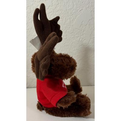 Pike's Peak Plush Stuffed Moose & Alt. 14,110 Southwestern Mini Vase Souvenirs