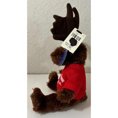 Pike's Peak Plush Stuffed Moose & Alt. 14,110 Southwestern Mini Vase Souvenirs