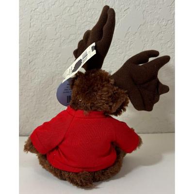 Pike's Peak Plush Stuffed Moose & Alt. 14,110 Southwestern Mini Vase Souvenirs