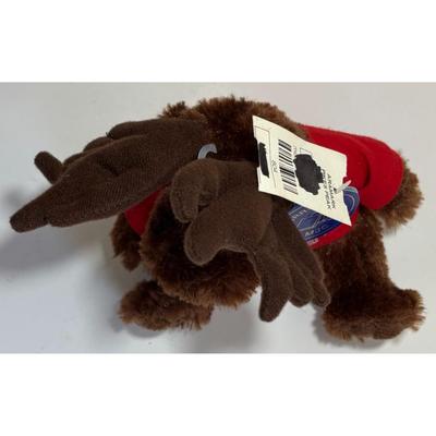 Pike's Peak Plush Stuffed Moose & Alt. 14,110 Southwestern Mini Vase Souvenirs