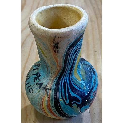 Pike's Peak Plush Stuffed Moose & Alt. 14,110 Southwestern Mini Vase Souvenirs