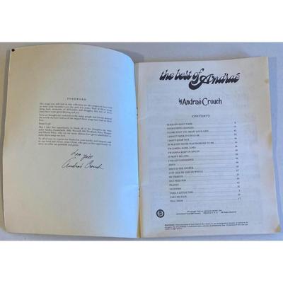 Andrae Crouch and the Disciples: Best Of & This is Another Day Songbooks Lexicon