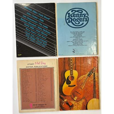 Country Songbooks lot Kenny Rogers Dobro Hits of the 80's Organs Piano Guitar