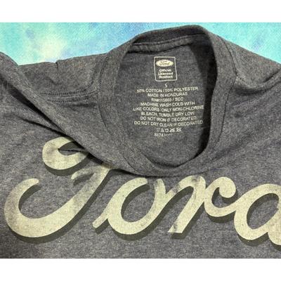 Ford Mustang Ride The Pony & Ford Small Size S Grey / Blue T-Shirts