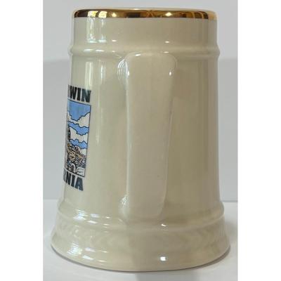 Fort Irwin California U.S. Army Americana Art China Hand Cast & Finished Mug