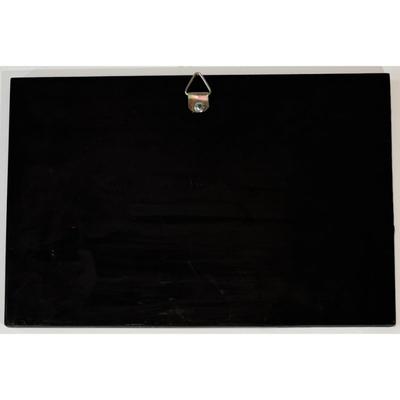 Asian Bicyclists Pointed Hats Bicycle Wall Plaque Decor Brown Blue Silver