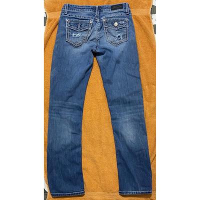 Daytrip Womens Size 27R Dark Wash Mid Rise Virgo Straight Leg Denim Jeans