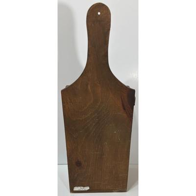 Vintage Sudan Texas Wood Hand Painted Glass Wall Art Barn Windmill Ready To Hang