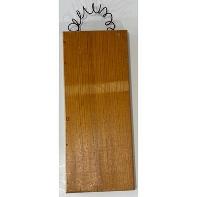 Vintage Wood Hand Painted Pear Plant Floral Plaque Wall Decor Ready To Hang