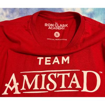 Ron Clark Academy Team Amistad Red & White Small Size S T-Shirt