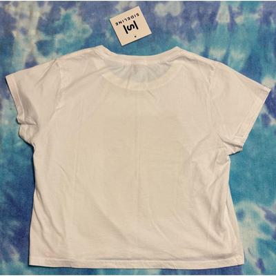 Sideline Willie Nelson White Small Size S T-Shirt NWT - 17" Pit to Pit