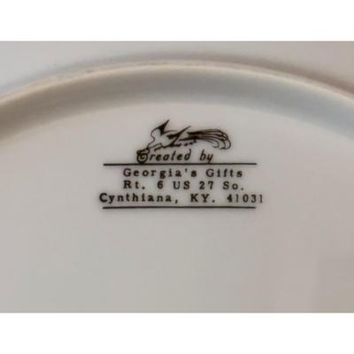 Vintage Walter L Brown 10 1/8" Lexington, Kentucky Horse Plate Equine Equestrian