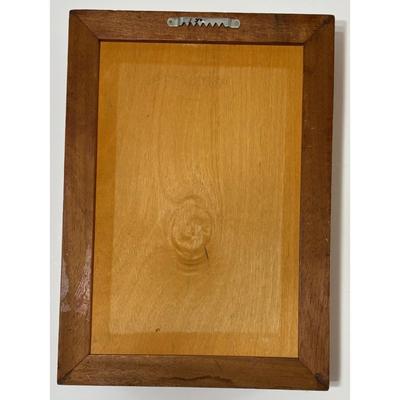 Vintage Windmill Wall Art Wood Glass Rustic Western Southwestern Farm Brown