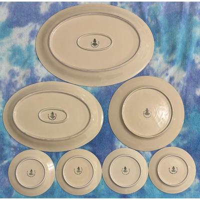 Vintage Tirschenreuth Bavaria Germany Ceramic Platters & Plates 17/TIR