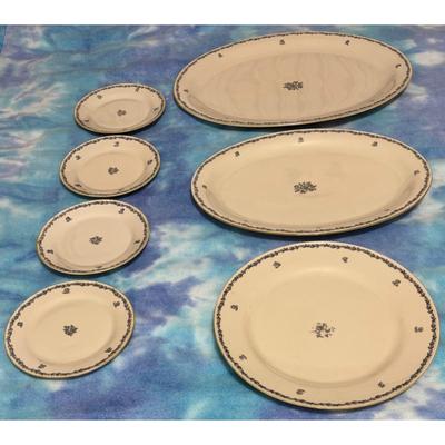 Vintage Tirschenreuth Bavaria Germany Ceramic Platters & Plates 17/TIR