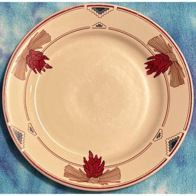 6 Meiwa Table Art Southestern Native American Pattern Dinner Plates MEW4