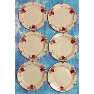 6 Meiwa Table Art Southestern Native American Pattern Dinner Plates MEW4