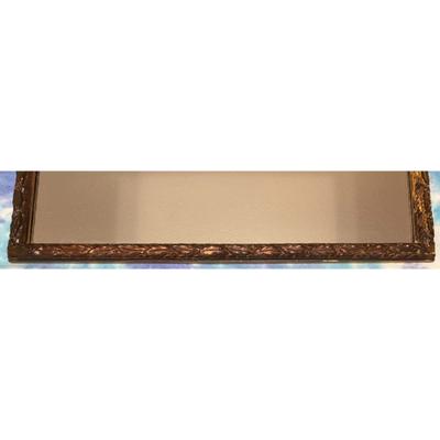 Vintage J.A. Olson Company Permaflect Oblong Mirror E77 Rectangle